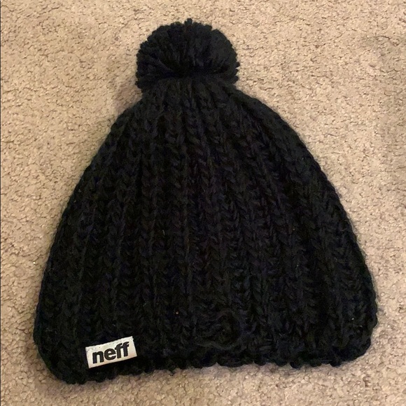 Neff Accessories - NEFF black beanie Neff Accessories - NEFF black beanie